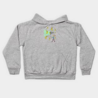 Dinosaur Tractor Beam Kids Hoodie